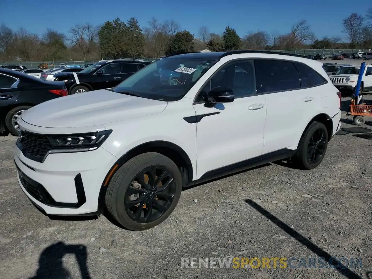 1 fotografías del automóvil dañado 5XYRK4LF8MG035362 KIA SORENTO 2021