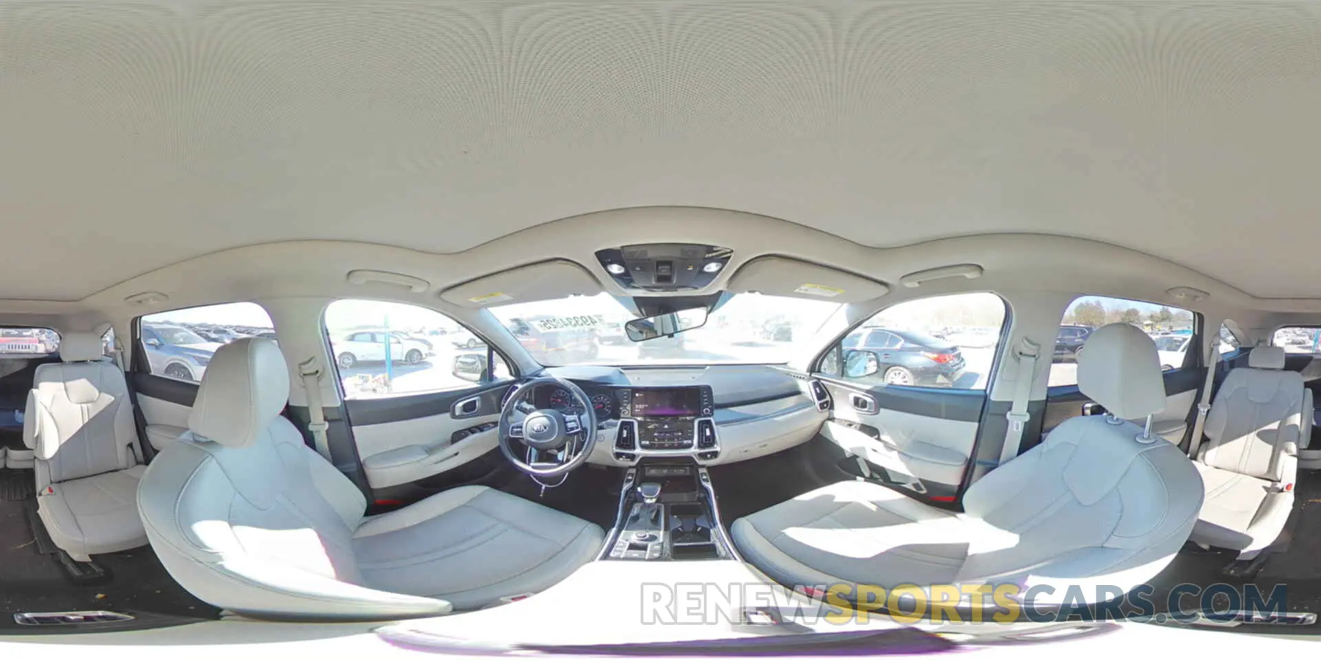 13 fotografías del automóvil dañado 5XYRK4LF8MG035362 KIA SORENTO 2021