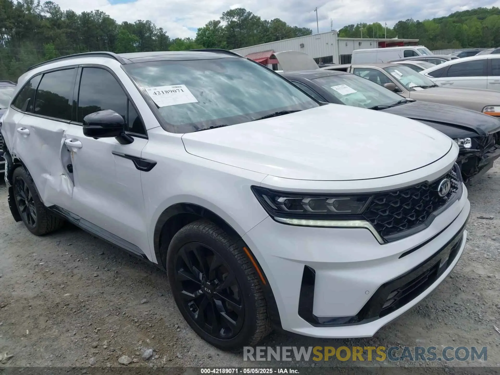 1 fotografías del automóvil dañado 5XYRK4LF9MG068631 KIA SORENTO 2021