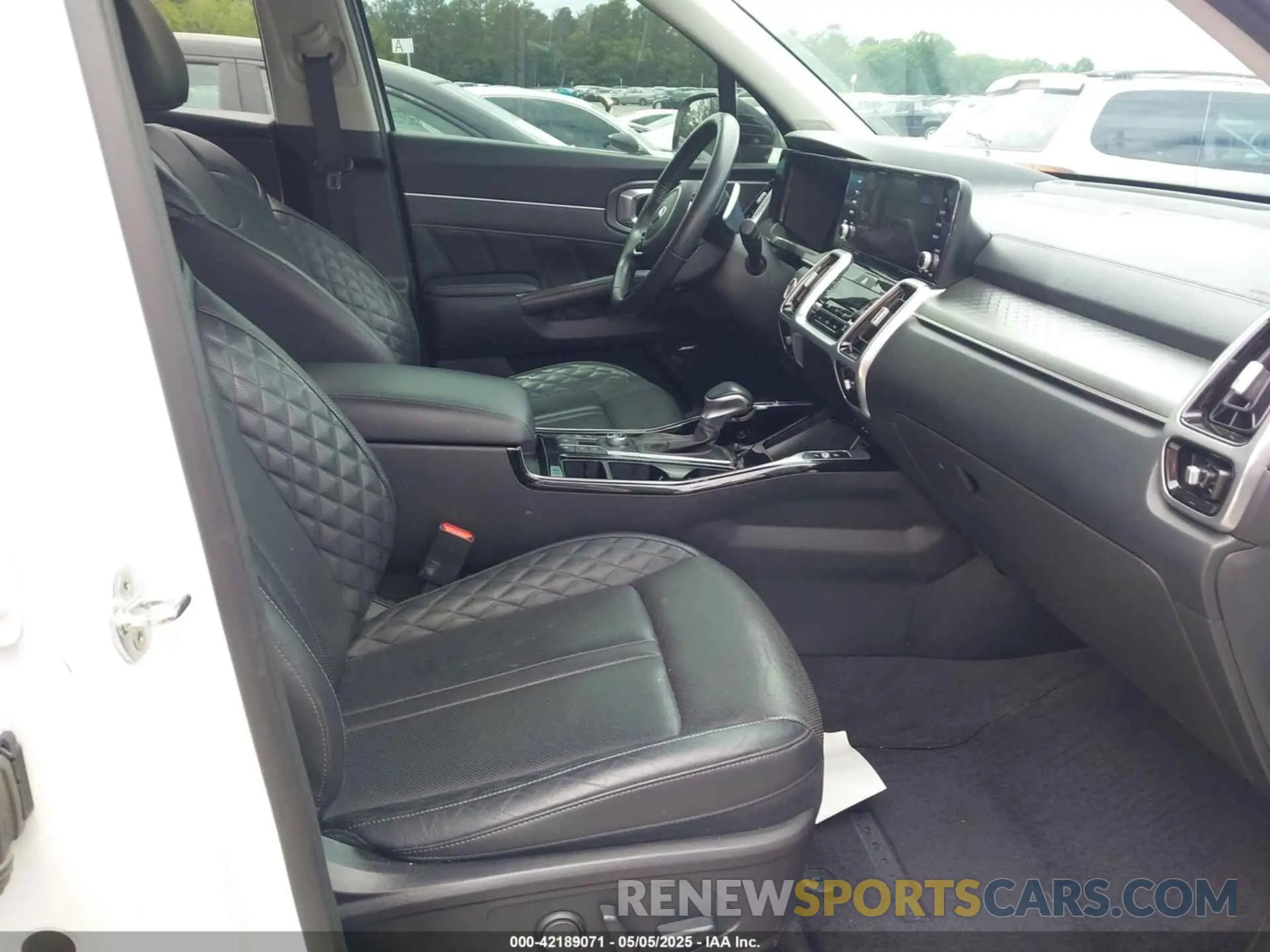 5 fotografías del automóvil dañado 5XYRK4LF9MG068631 KIA SORENTO 2021