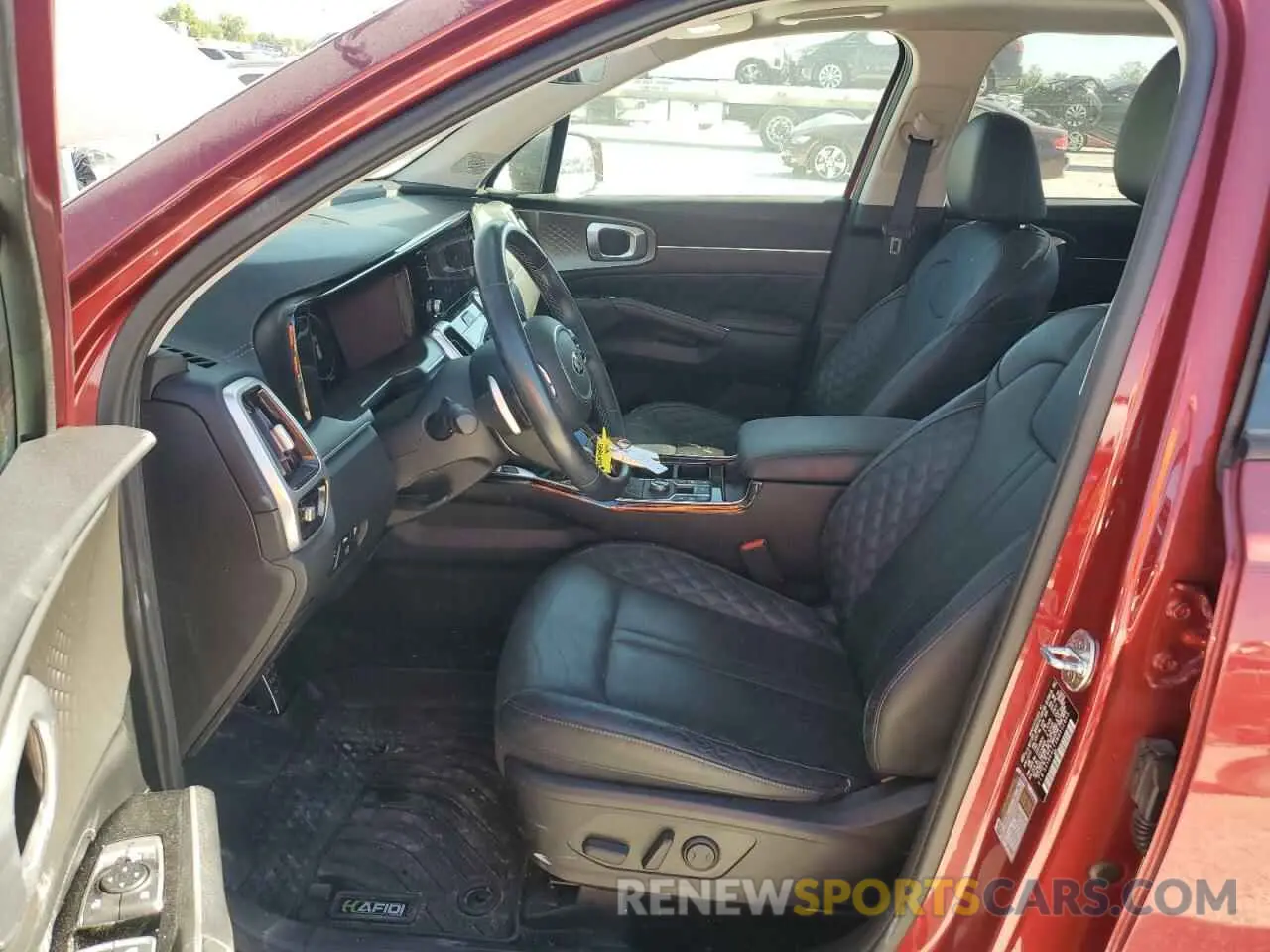 7 fotografías del automóvil dañado 5XYRK4LFXMG052843 KIA SORENTO 2021