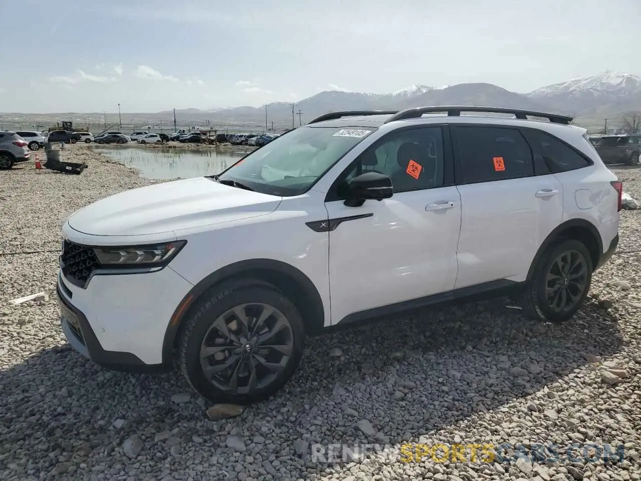 1 fotografías del automóvil dañado 5XYRKDLF0MG011816 KIA SORENTO 2021