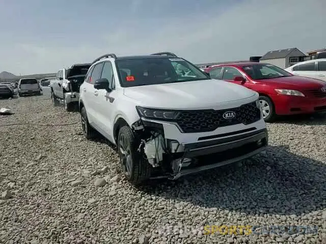 13 fotografías del automóvil dañado 5XYRKDLF0MG011816 KIA SORENTO 2021