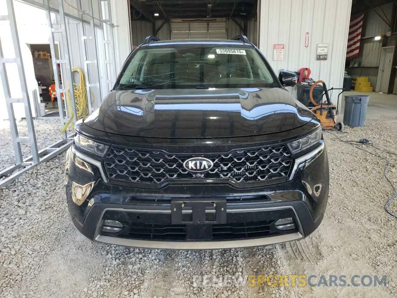 5 fotografías del automóvil dañado 5XYRKDLF1MG027894 KIA SORENTO 2021