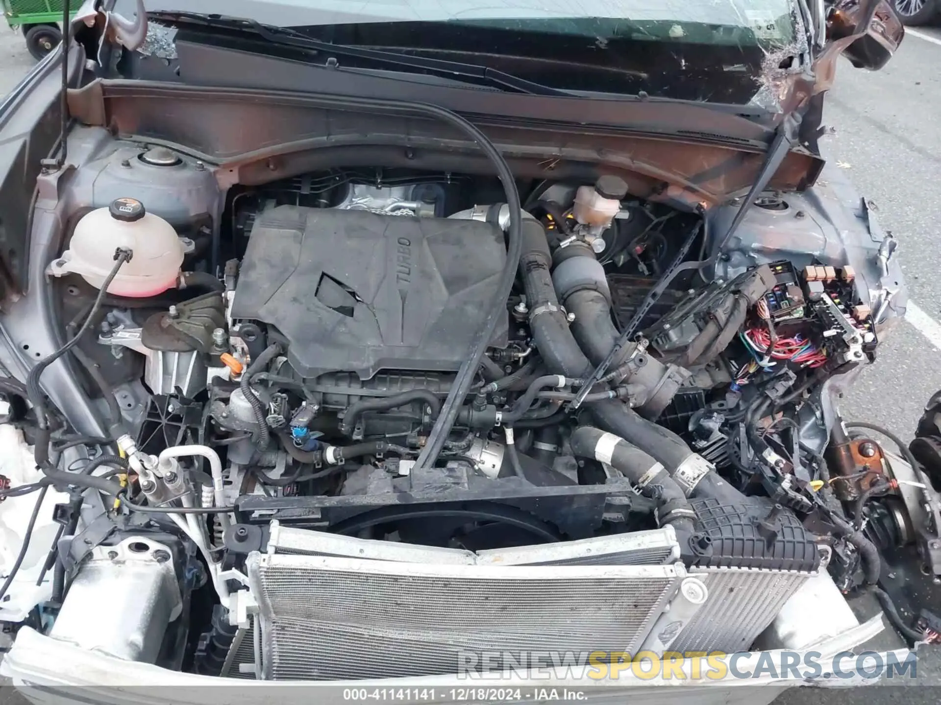 10 fotografías del automóvil dañado 5XYRKDLF6MG042391 KIA SORENTO 2021