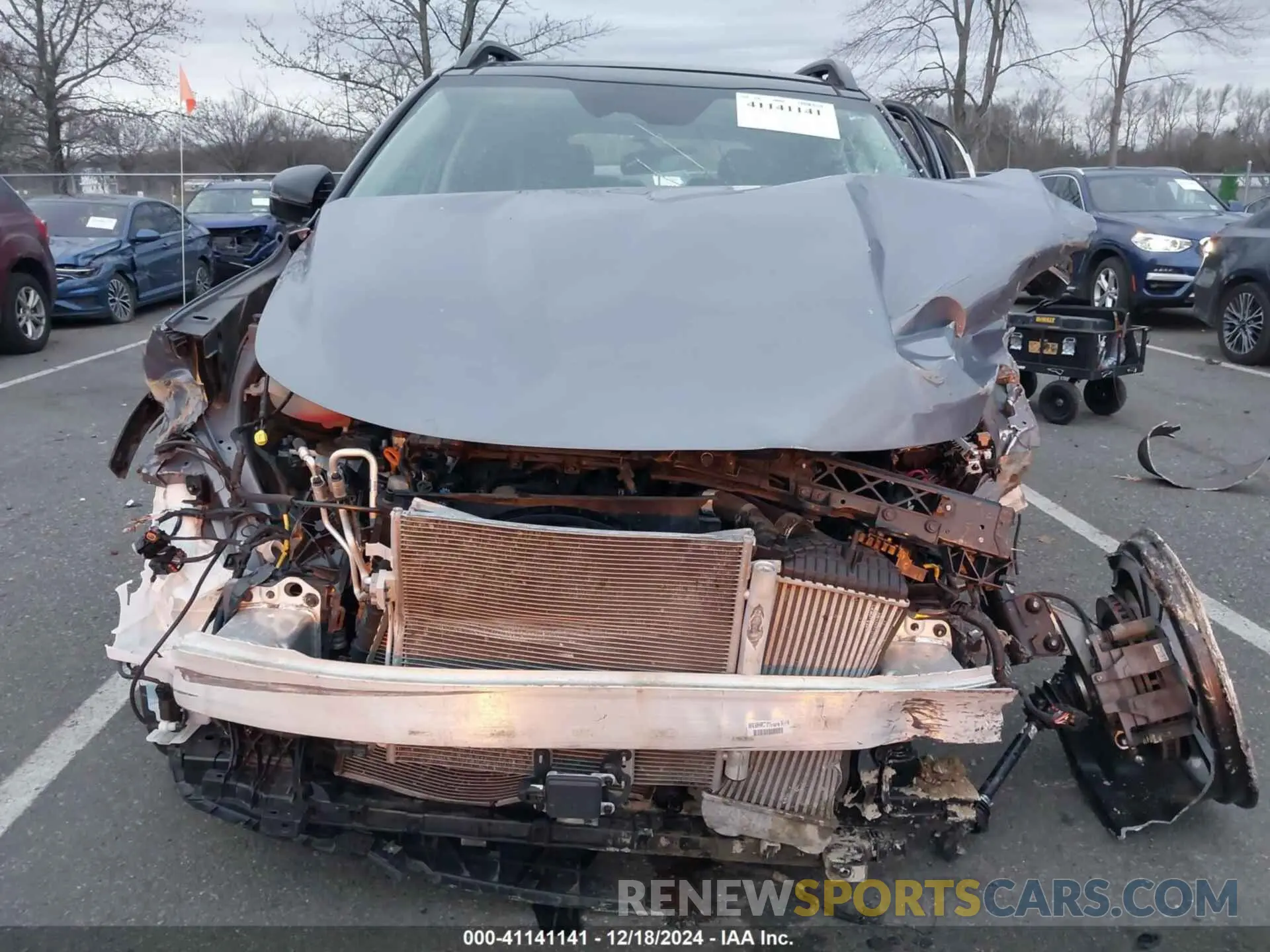 12 fotografías del automóvil dañado 5XYRKDLF6MG042391 KIA SORENTO 2021