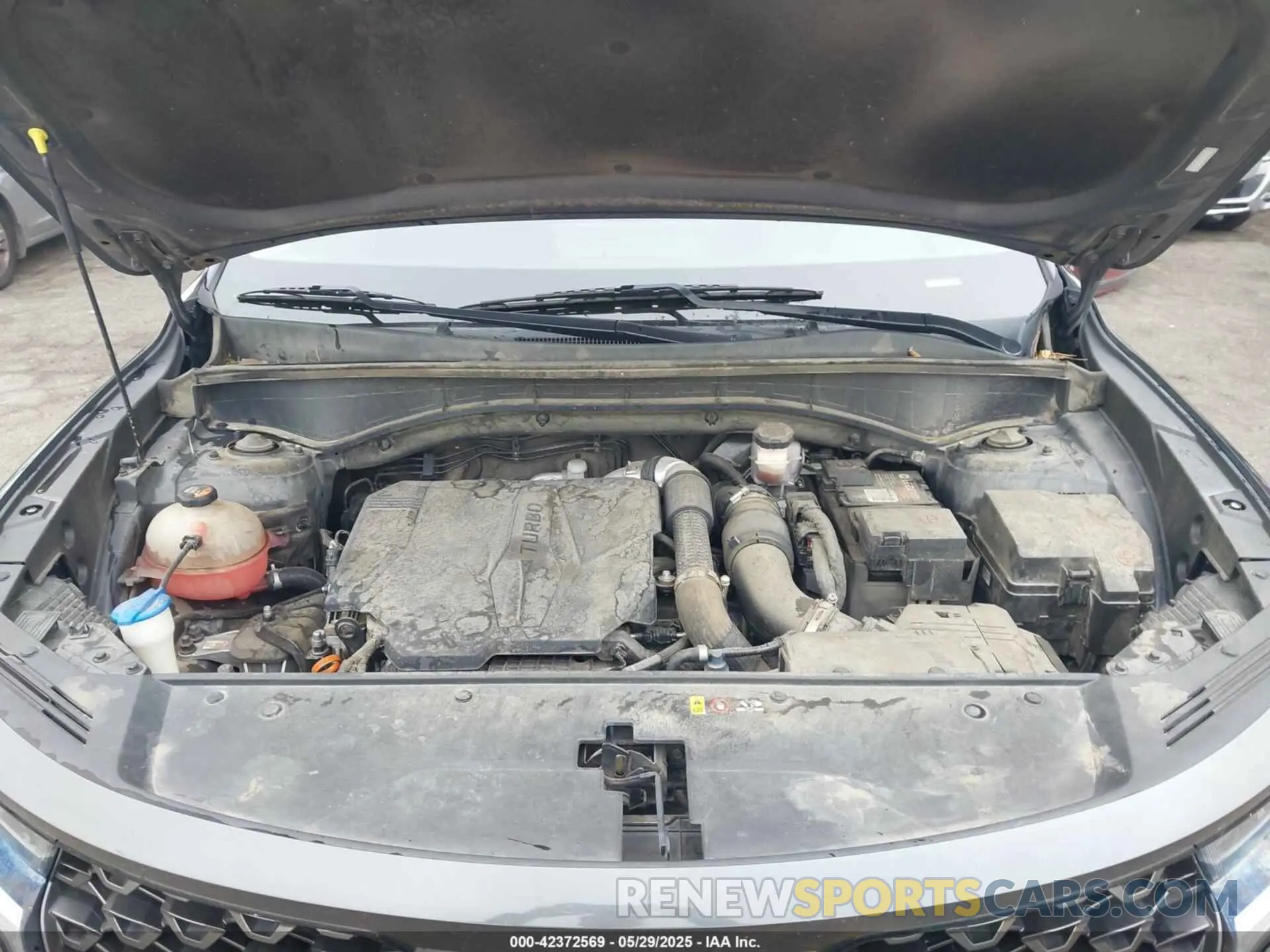 10 fotografías del automóvil dañado 5XYRKDLF7MG016494 KIA SORENTO 2021