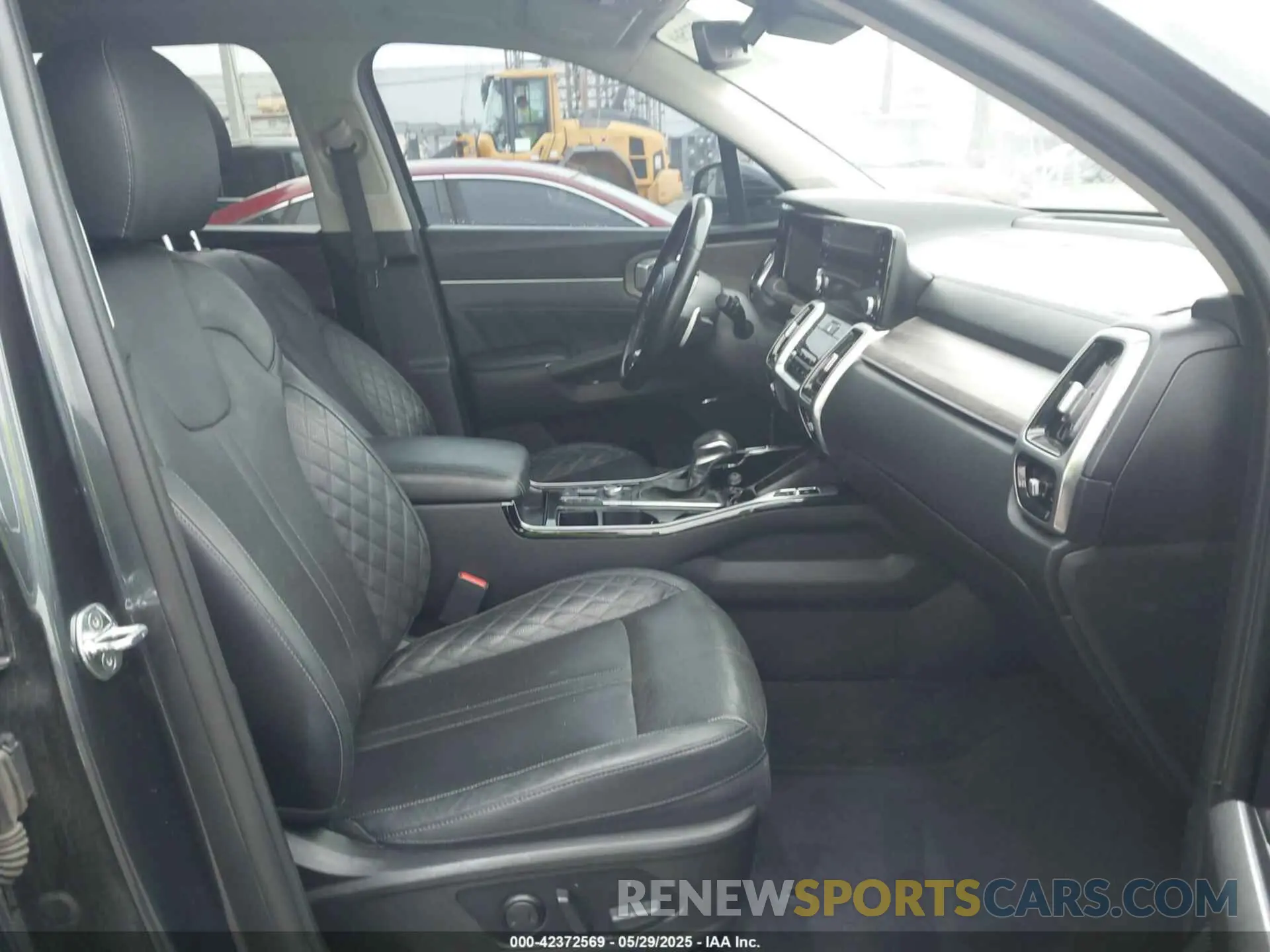 5 fotografías del automóvil dañado 5XYRKDLF7MG016494 KIA SORENTO 2021