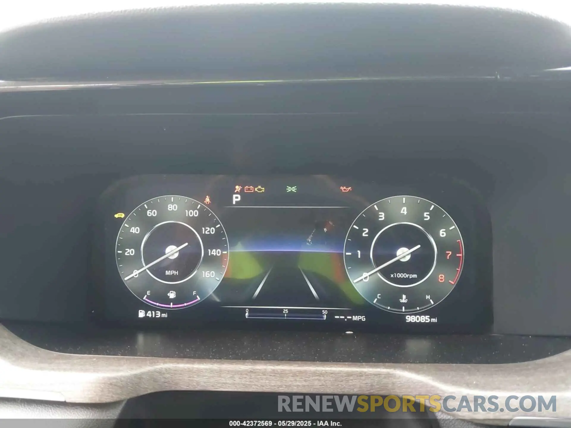 7 fotografías del automóvil dañado 5XYRKDLF7MG016494 KIA SORENTO 2021