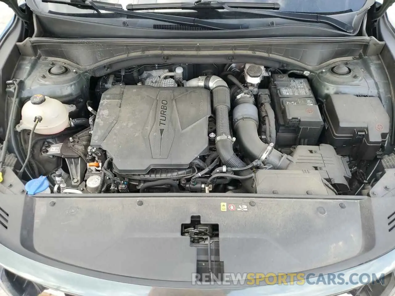 12 fotografías del automóvil dañado 5XYRKDLF9MG015718 KIA SORENTO 2021
