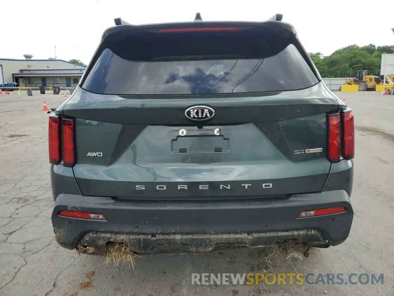 6 fotografías del automóvil dañado 5XYRKDLF9MG015718 KIA SORENTO 2021