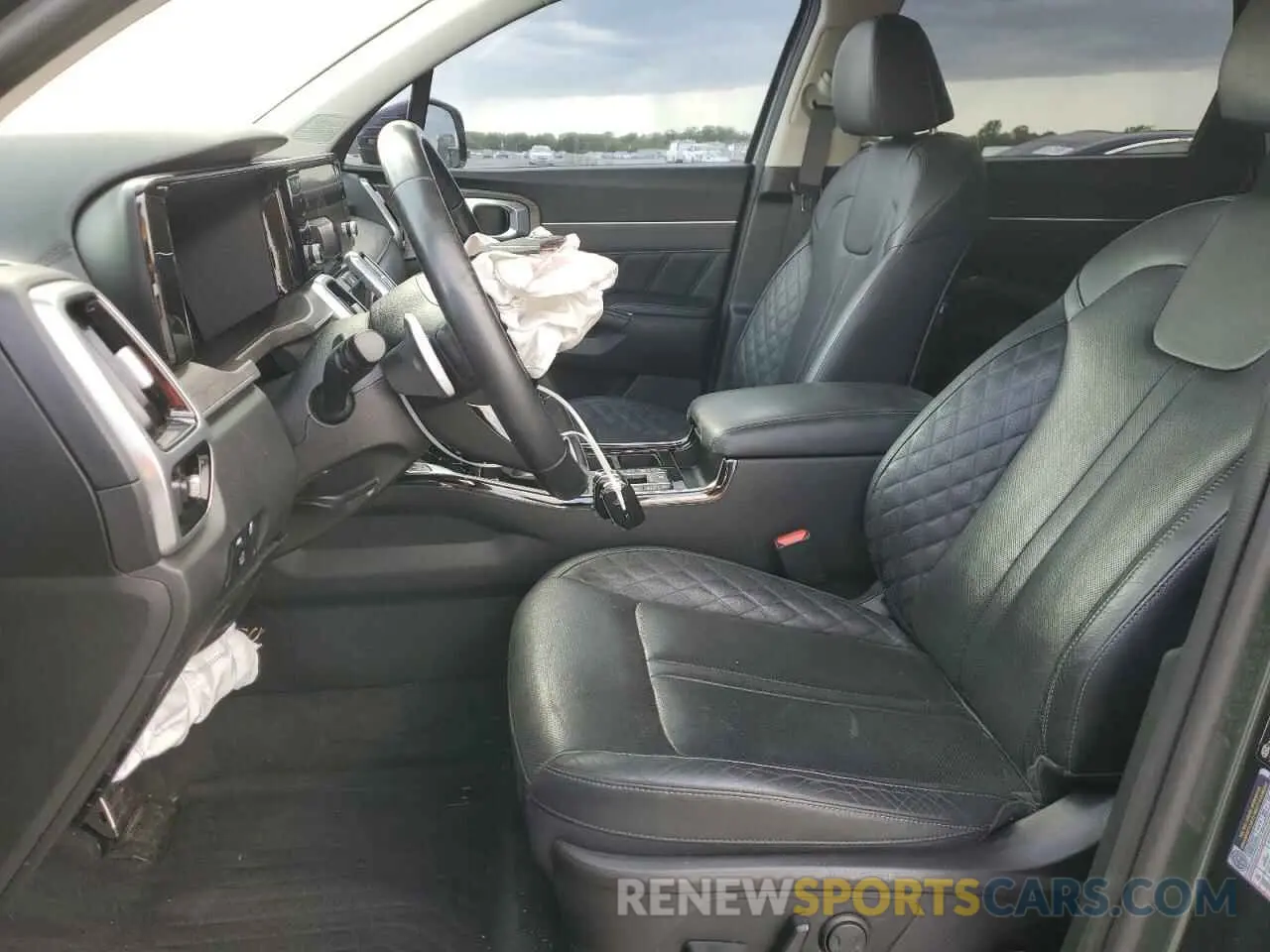 7 fotografías del automóvil dañado 5XYRKDLF9MG015718 KIA SORENTO 2021