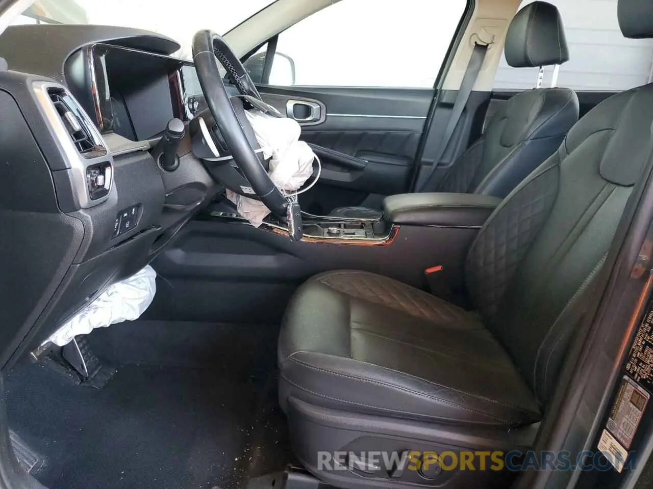 7 fotografías del automóvil dañado 5XYRKDLF9MG016318 KIA SORENTO 2021