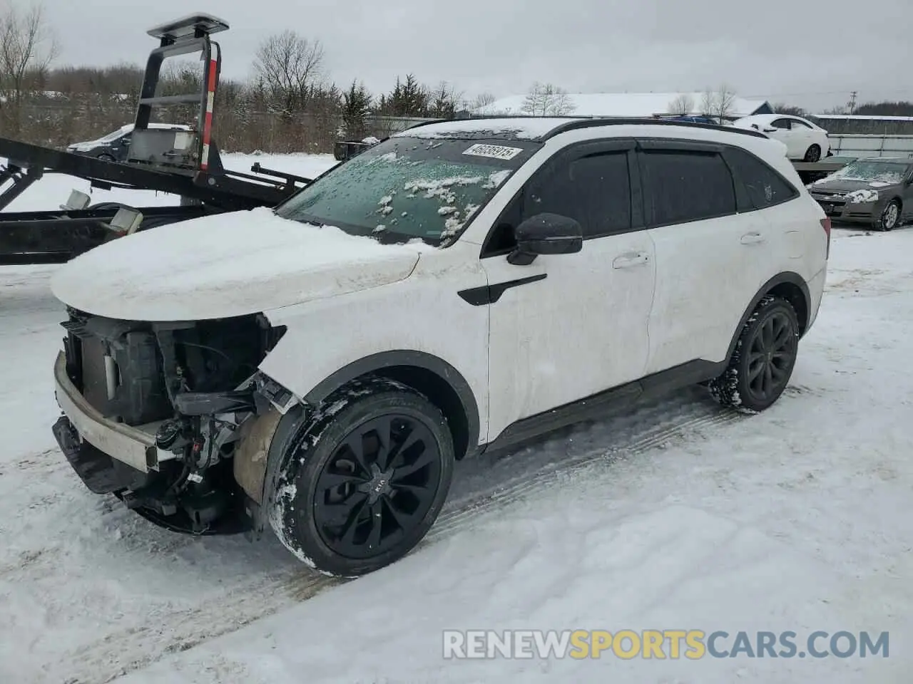 1 fotografías del automóvil dañado 5XYRKDLF9MG025648 KIA SORENTO 2021