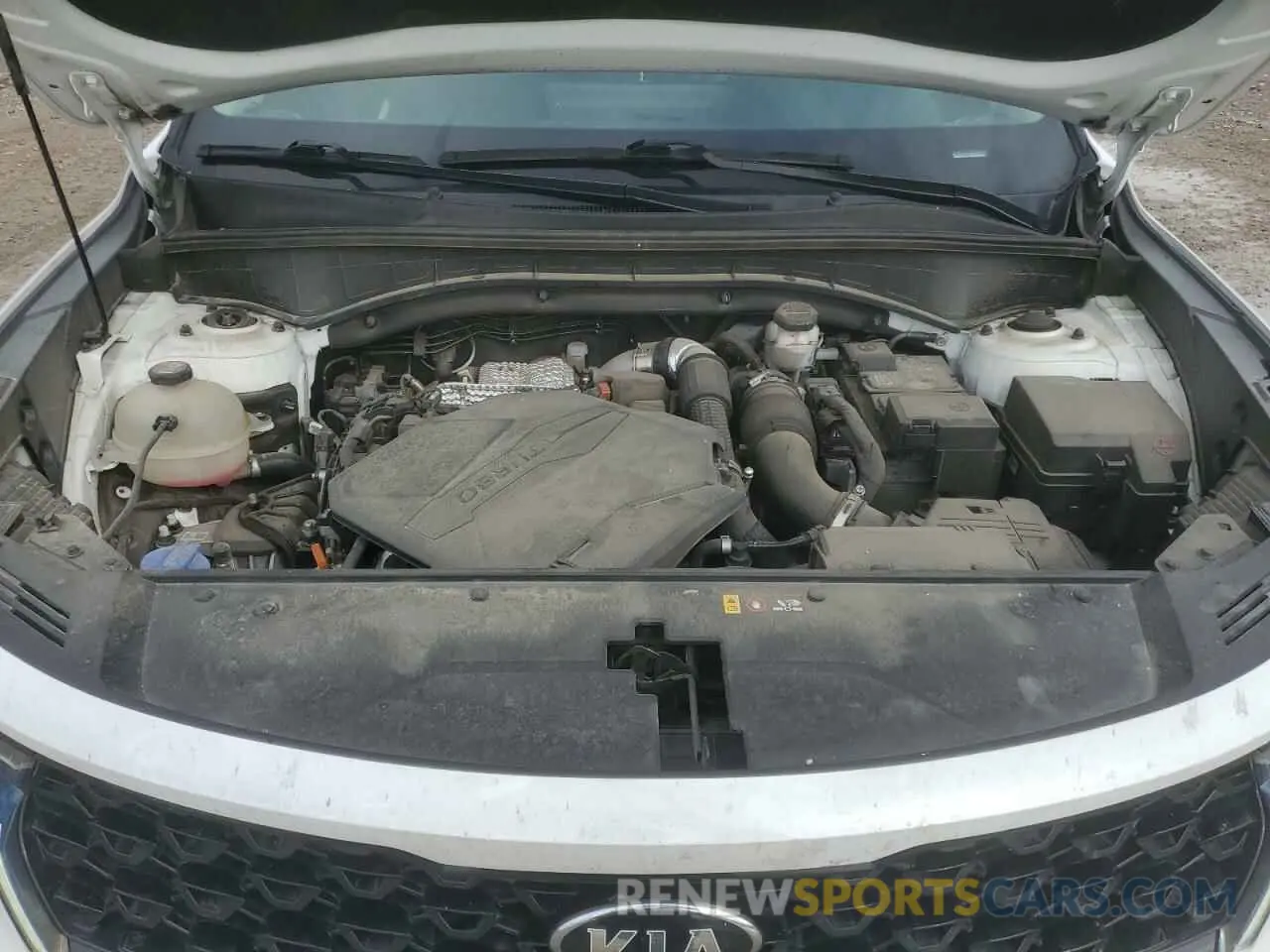 13 fotografías del automóvil dañado 5XYRKDLFXMG009863 KIA SORENTO 2021