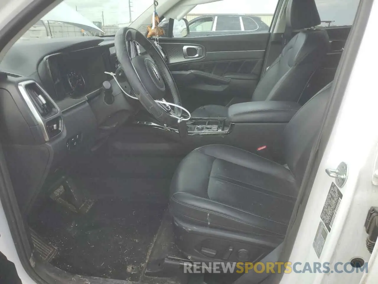 7 fotografías del automóvil dañado 5XYRKDLFXMG009863 KIA SORENTO 2021