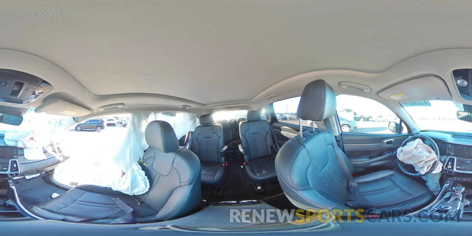 14 fotografías del automóvil dañado 5XYRKDLFXMG041065 KIA SORENTO 2021