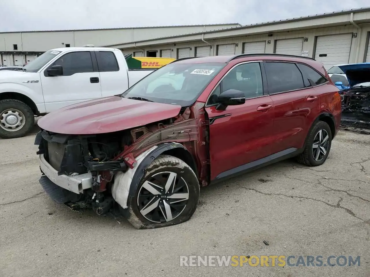 1 fotografías del automóvil dañado 5XYRL4LC0MG009759 KIA SORENTO 2021