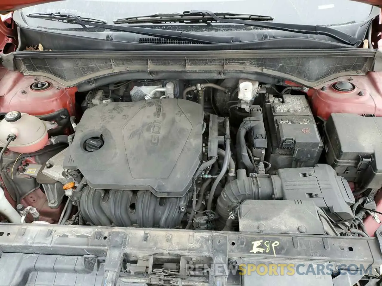 12 fotografías del automóvil dañado 5XYRL4LC0MG009759 KIA SORENTO 2021