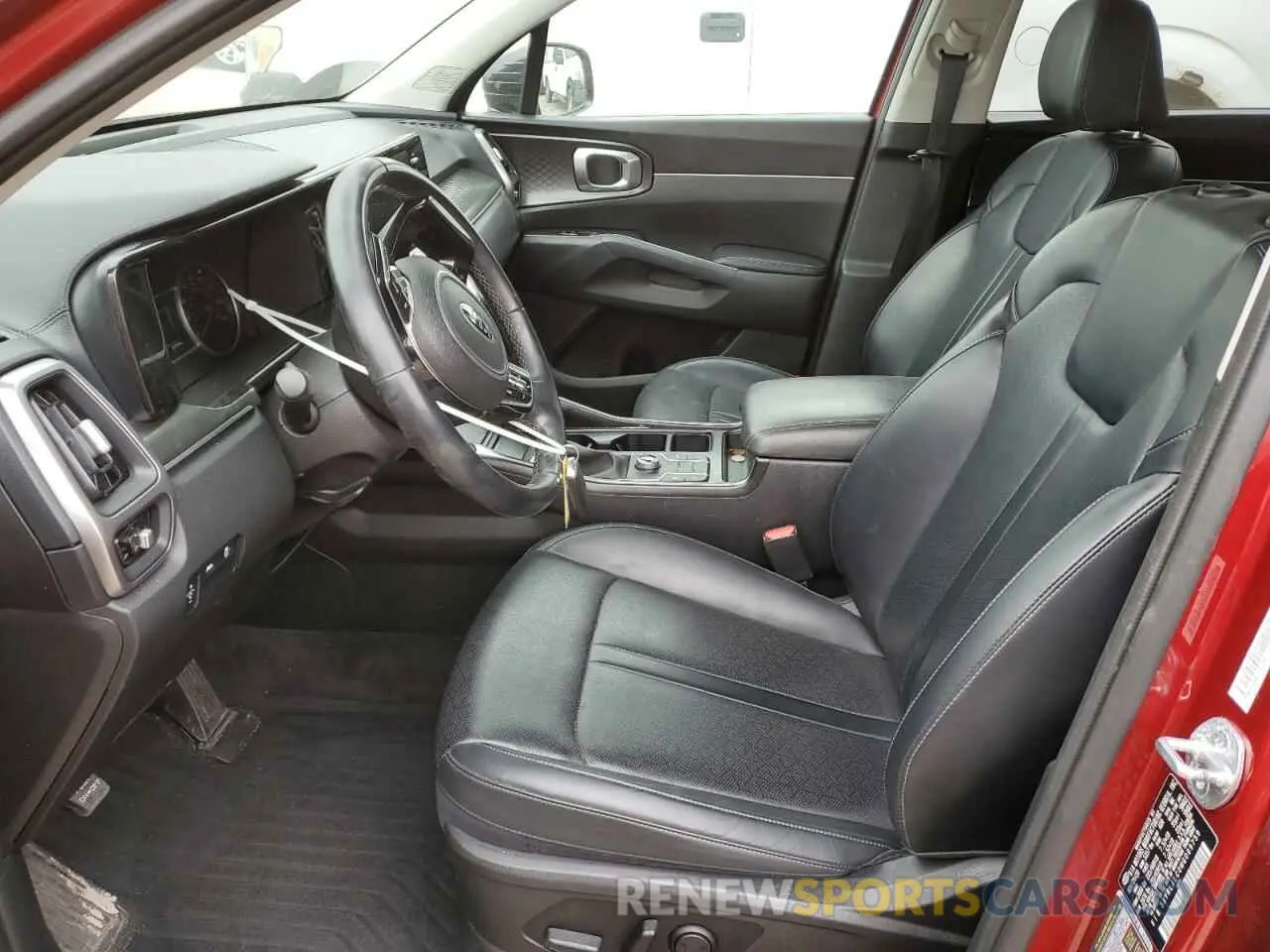 7 fotografías del automóvil dañado 5XYRL4LC0MG009759 KIA SORENTO 2021
