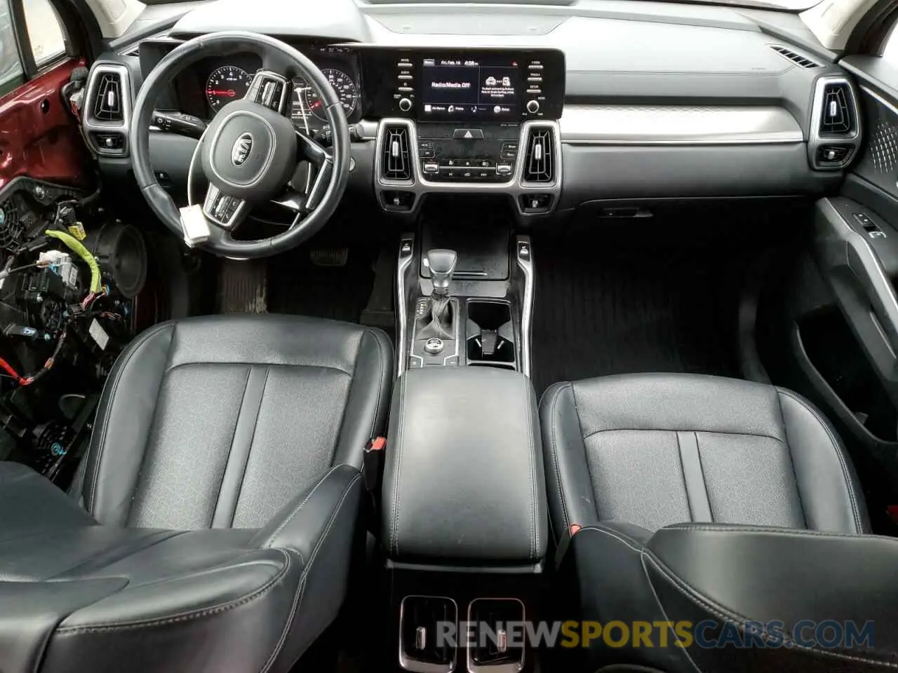 8 fotografías del automóvil dañado 5XYRL4LC0MG009759 KIA SORENTO 2021