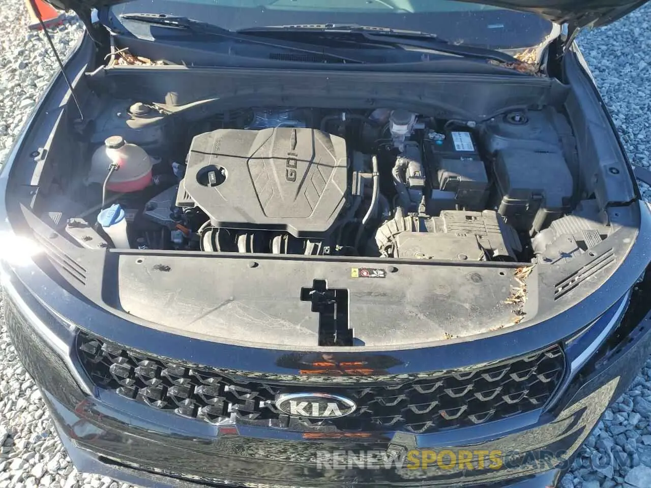 13 fotografías del automóvil dañado 5XYRL4LC0MG039120 KIA SORENTO 2021