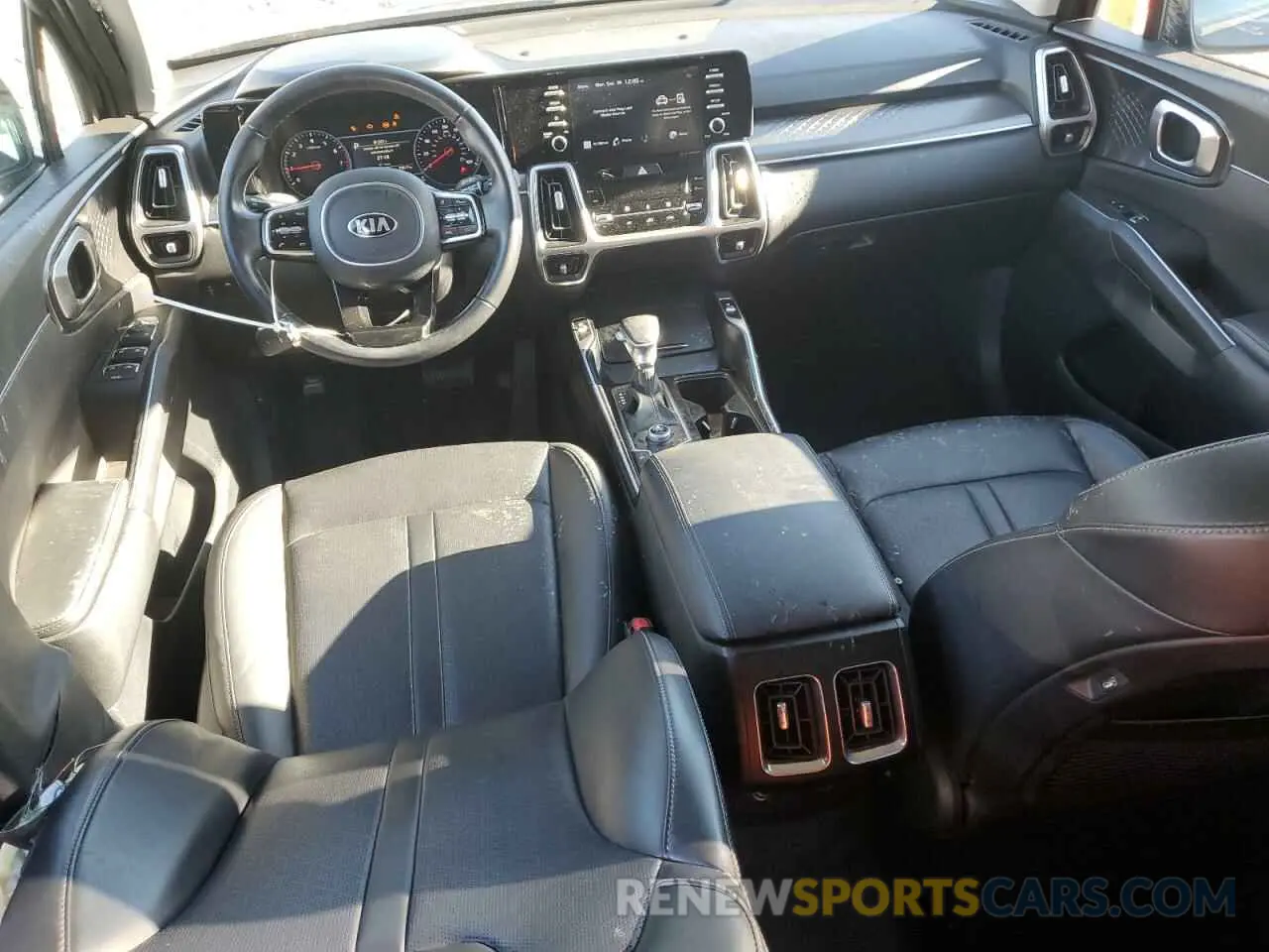 8 fotografías del automóvil dañado 5XYRL4LC0MG039120 KIA SORENTO 2021