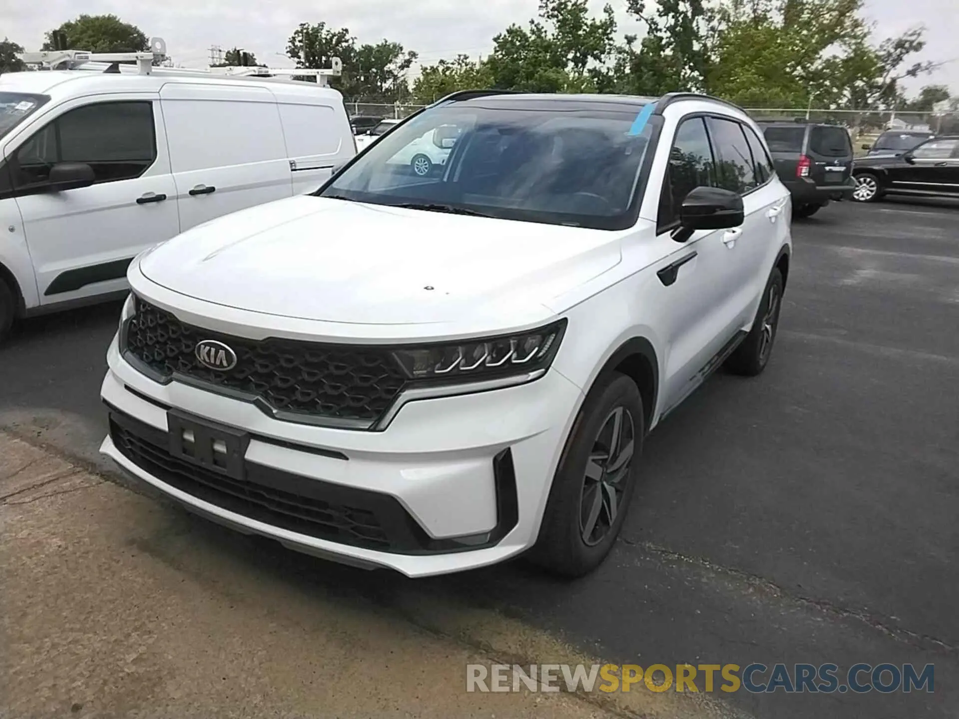 22 fotografías del automóvil dañado 5XYRL4LC0MG069234 KIA SORENTO 2021