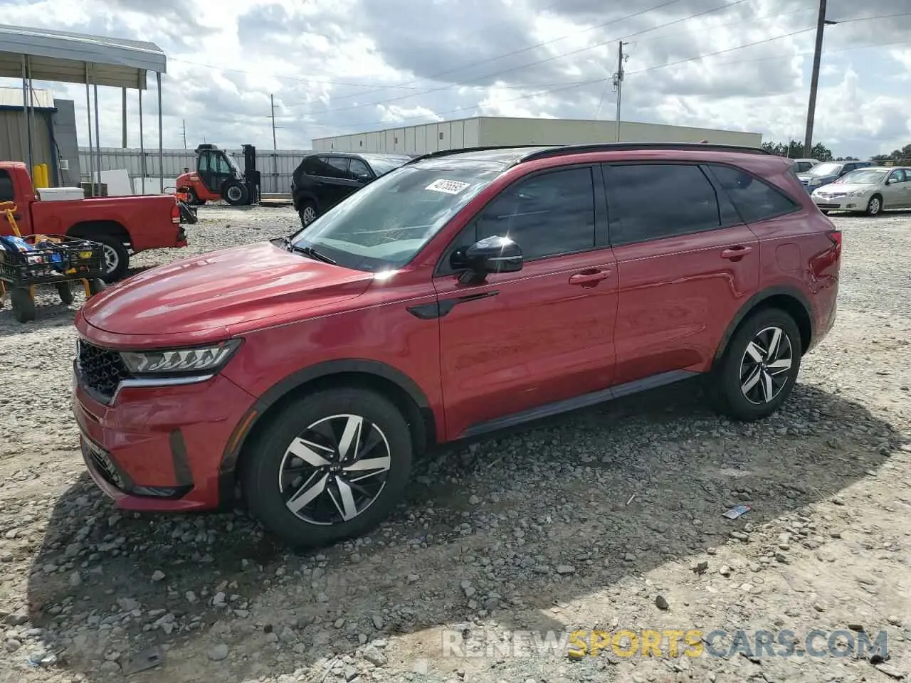 1 fotografías del automóvil dañado 5XYRL4LC1MG002528 KIA SORENTO 2021