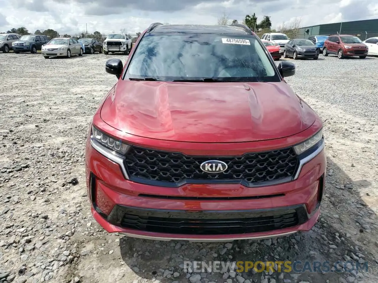 5 fotografías del automóvil dañado 5XYRL4LC1MG002528 KIA SORENTO 2021