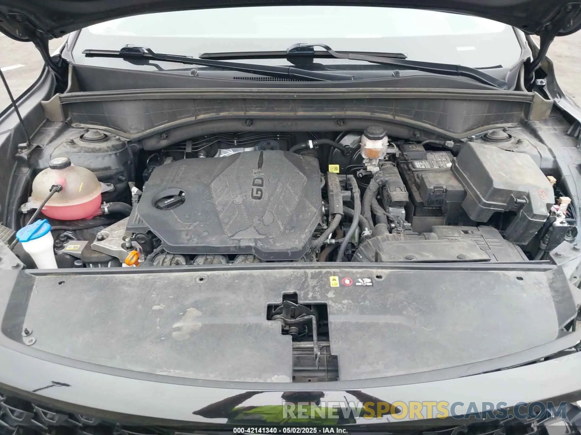 10 fotografías del automóvil dañado 5XYRL4LC1MG066939 KIA SORENTO 2021