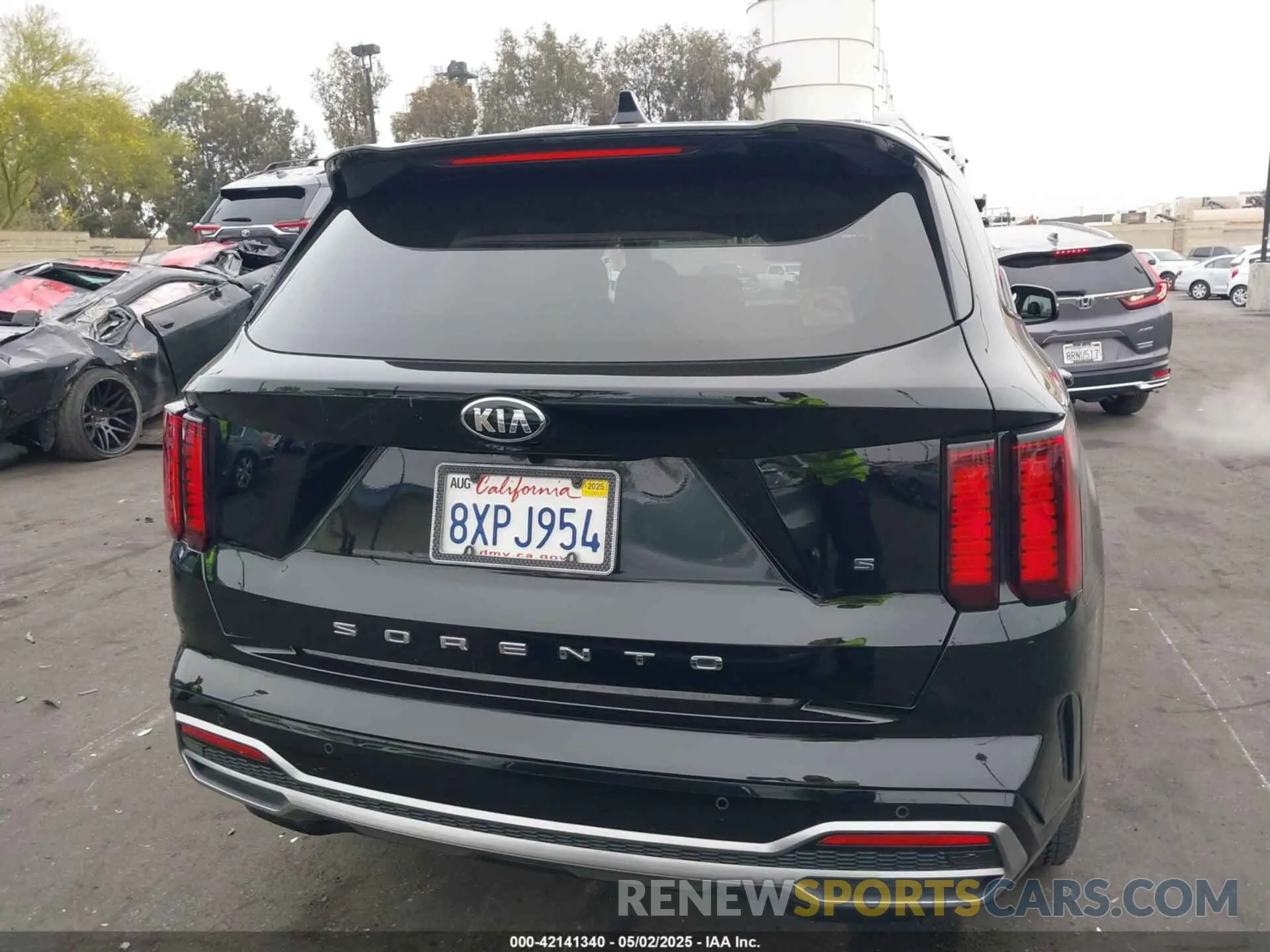 16 fotografías del automóvil dañado 5XYRL4LC1MG066939 KIA SORENTO 2021