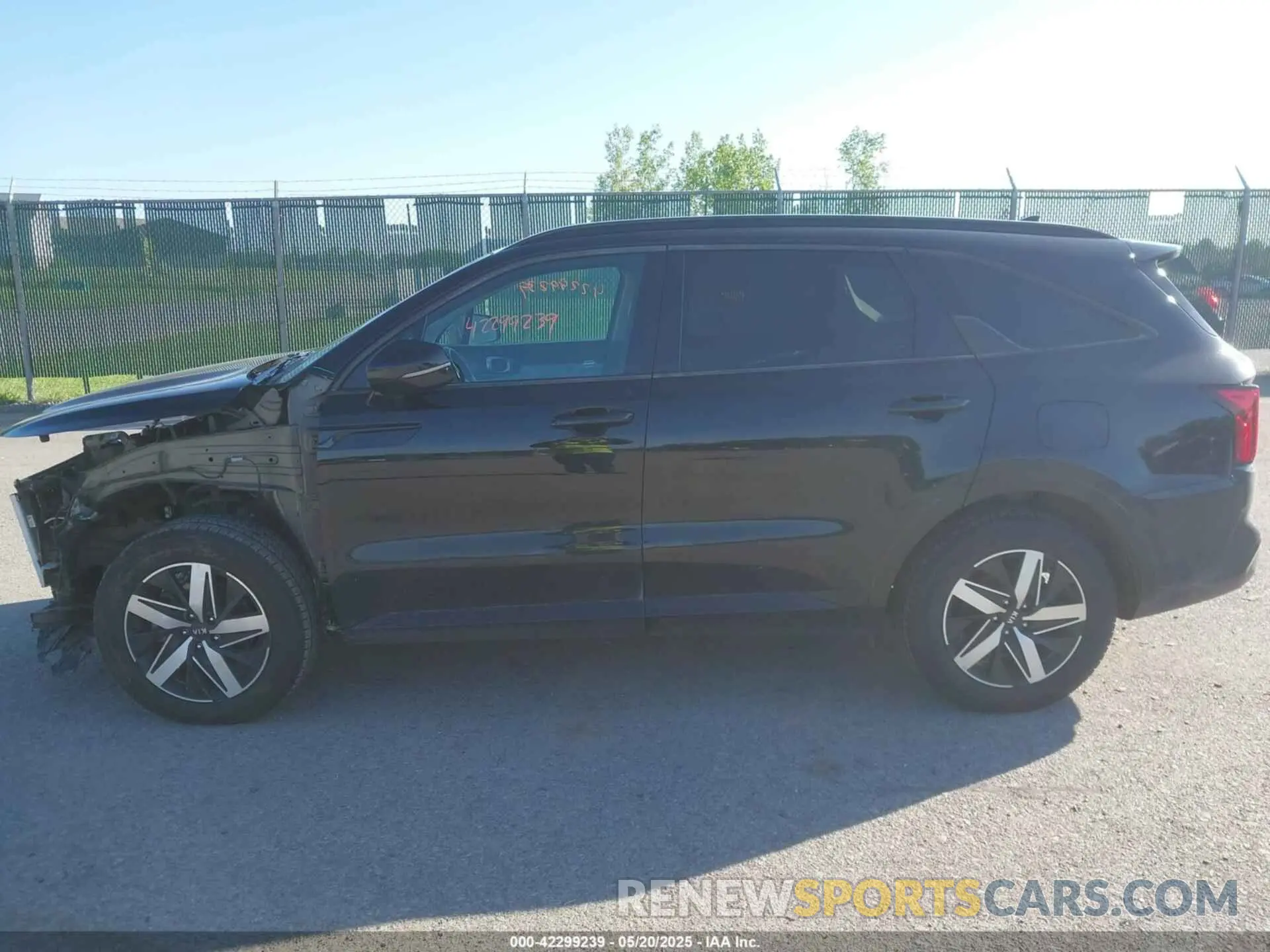 15 fotografías del automóvil dañado 5XYRL4LC1MG071493 KIA SORENTO 2021