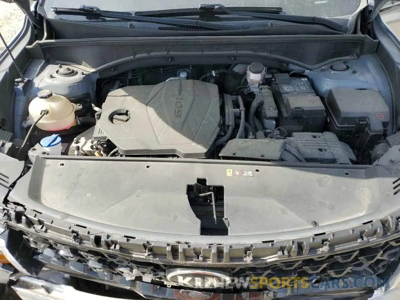 12 fotografías del automóvil dañado 5XYRL4LC2MG017510 KIA SORENTO 2021
