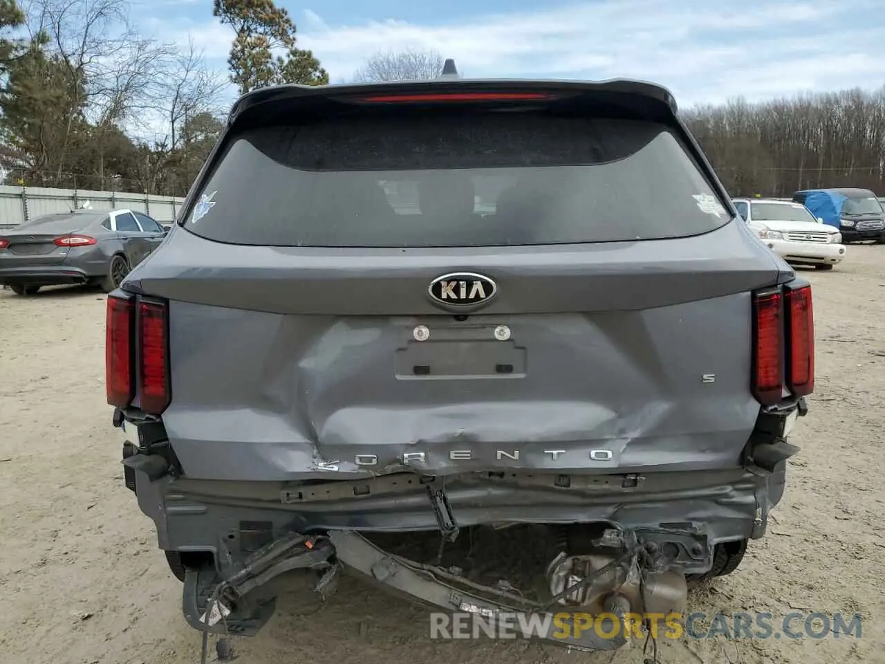 6 fotografías del automóvil dañado 5XYRL4LC2MG017510 KIA SORENTO 2021