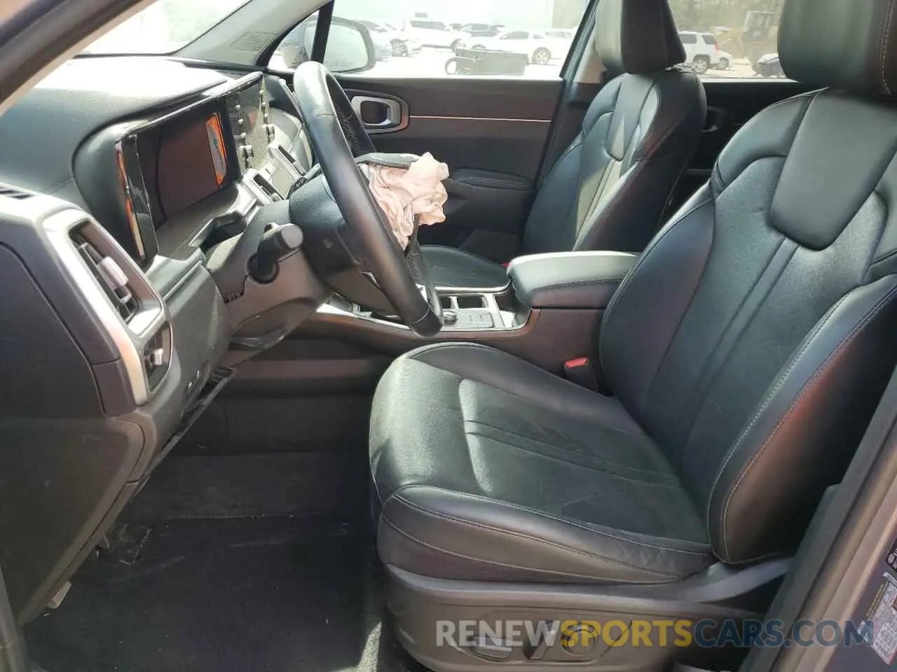 7 fotografías del automóvil dañado 5XYRL4LC2MG017510 KIA SORENTO 2021