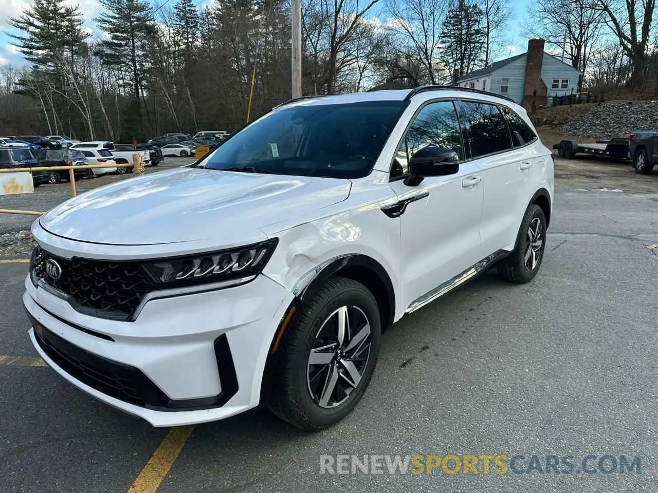 1 fotografías del automóvil dañado 5XYRL4LC3MG055652 KIA SORENTO 2021