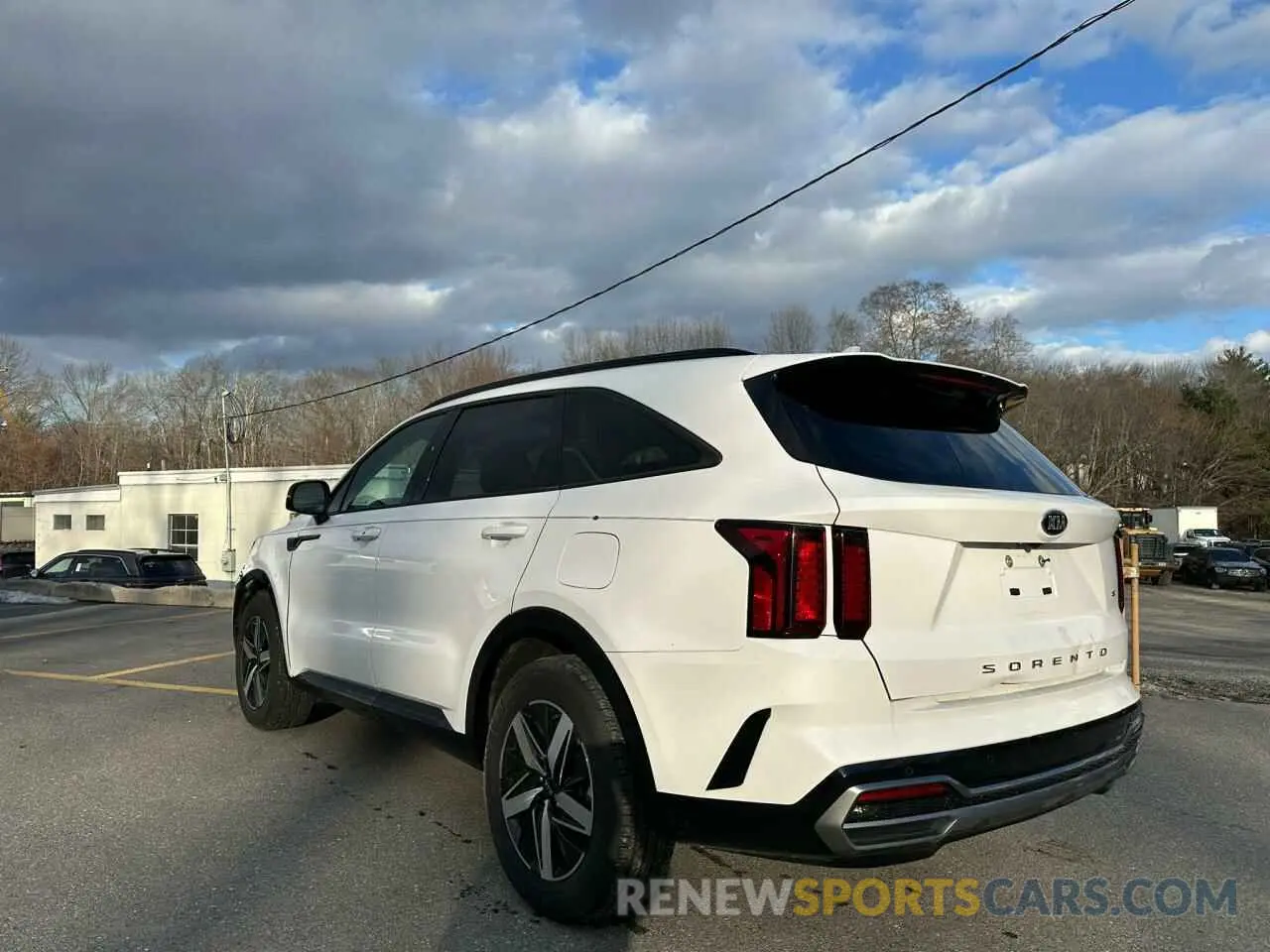 2 fotografías del automóvil dañado 5XYRL4LC3MG055652 KIA SORENTO 2021