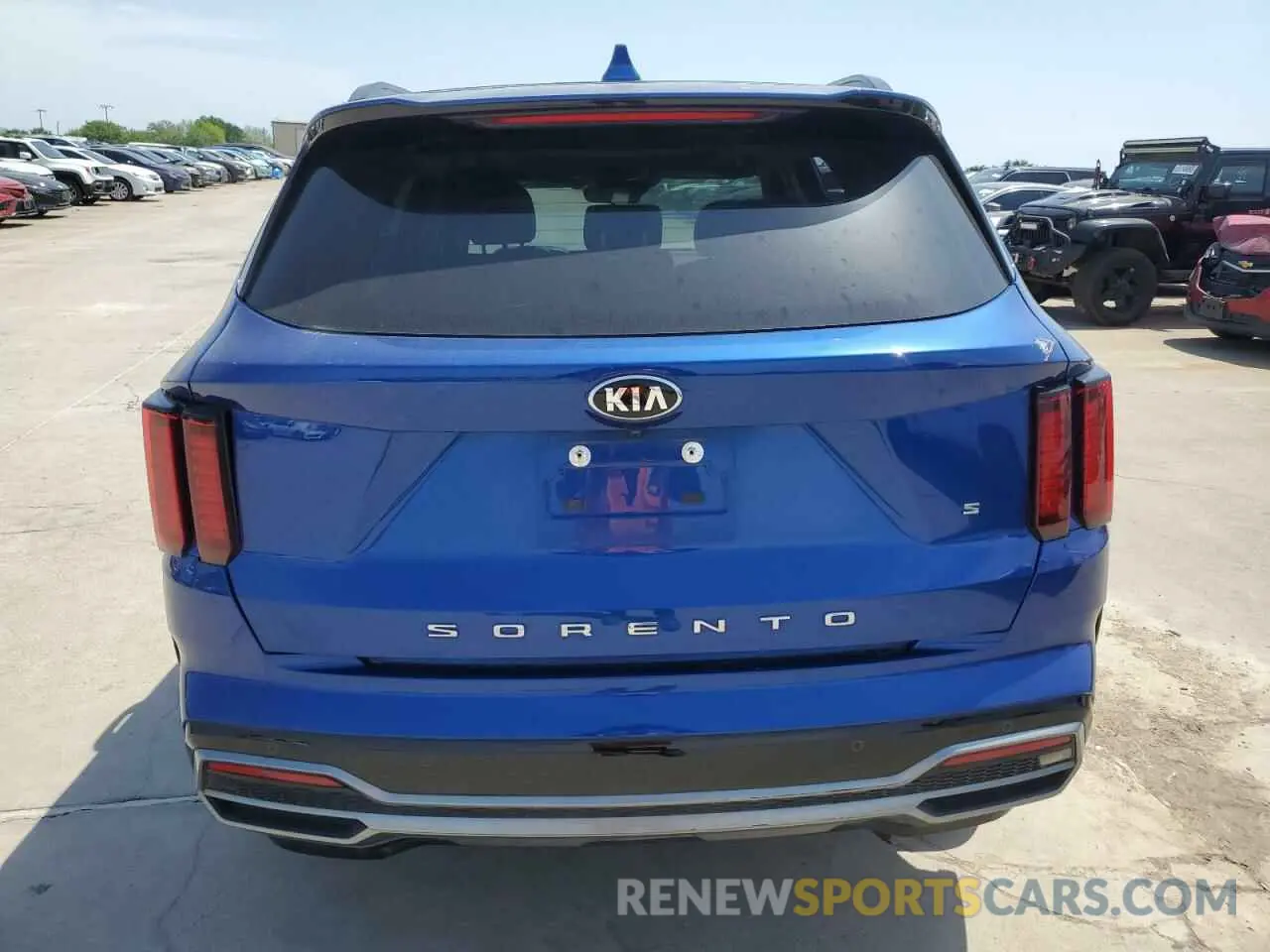 6 fotografías del automóvil dañado 5XYRL4LC4MG009134 KIA SORENTO 2021