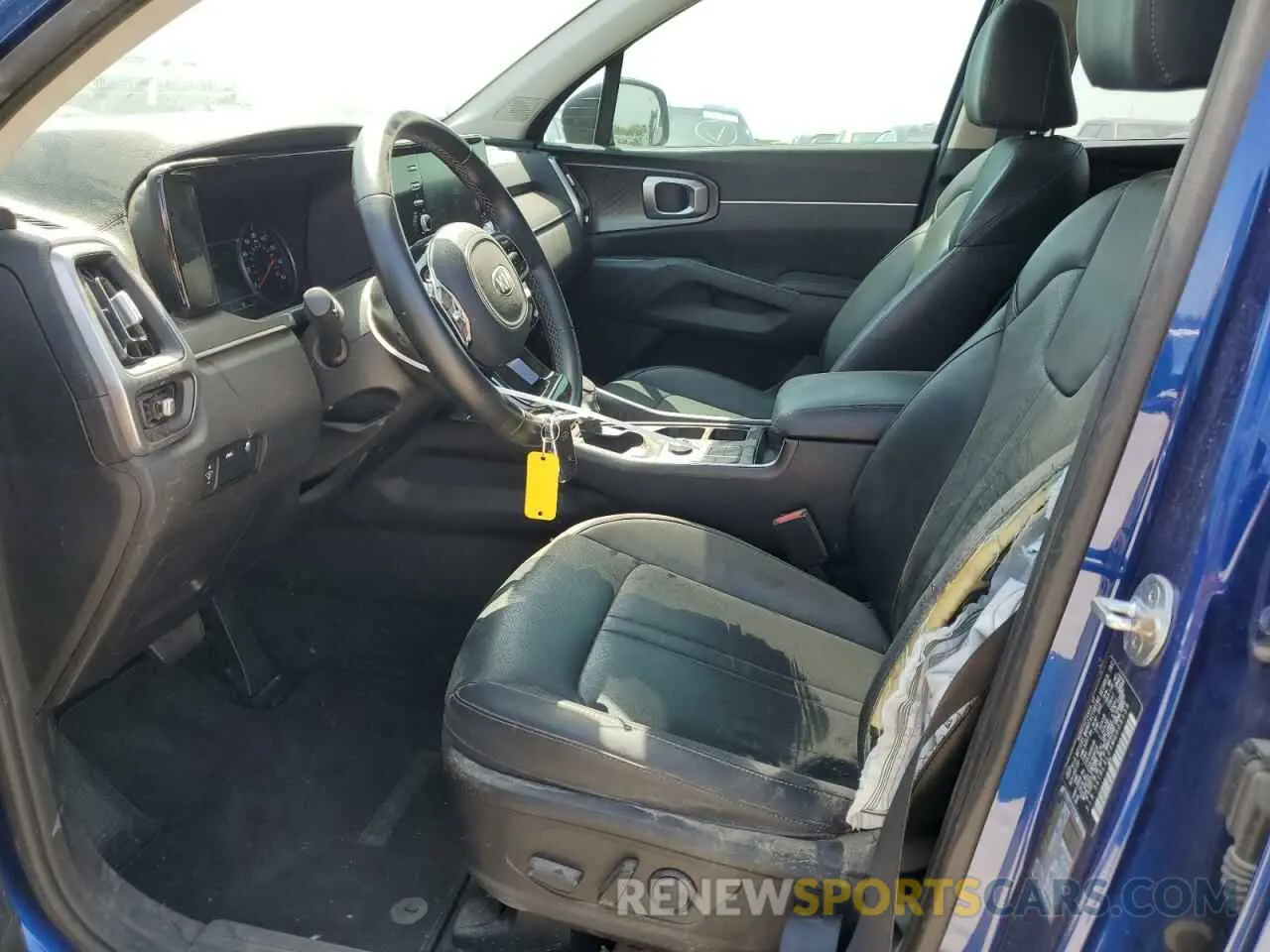 7 fotografías del automóvil dañado 5XYRL4LC4MG009134 KIA SORENTO 2021