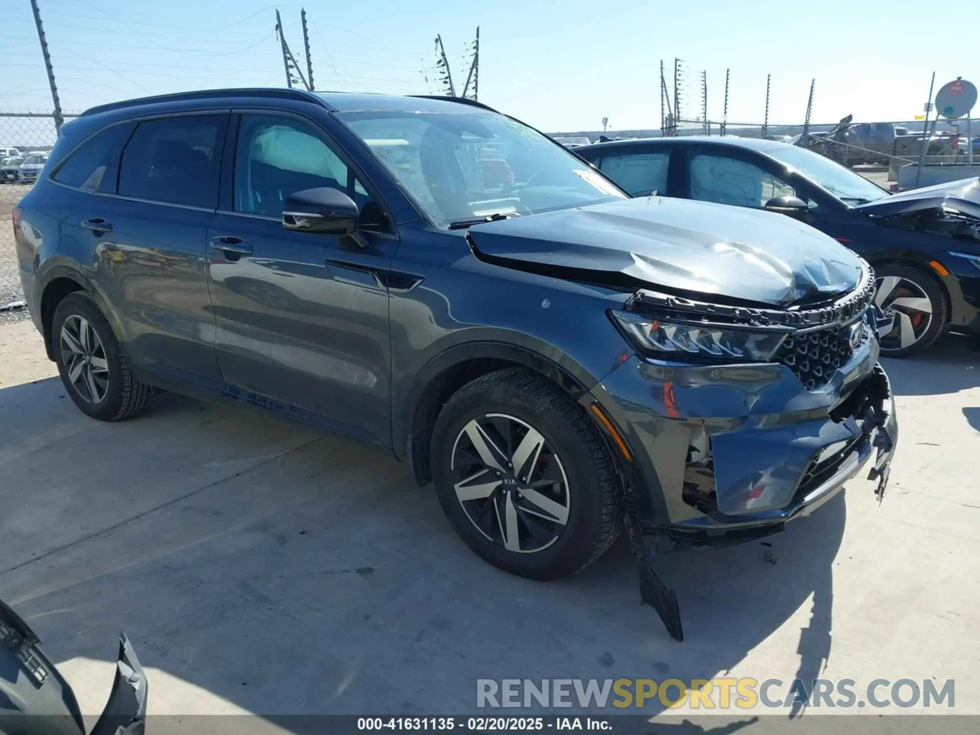 1 fotografías del automóvil dañado 5XYRL4LC4MG045731 KIA SORENTO 2021