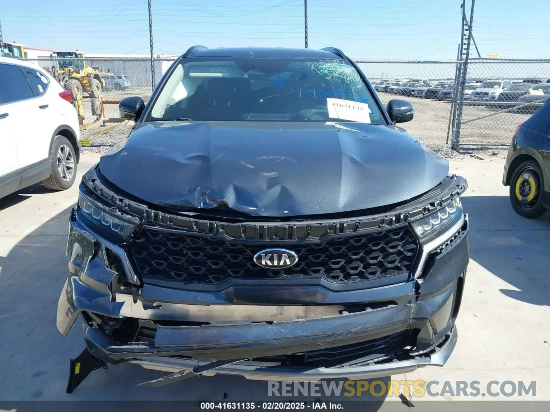 12 fotografías del automóvil dañado 5XYRL4LC4MG045731 KIA SORENTO 2021