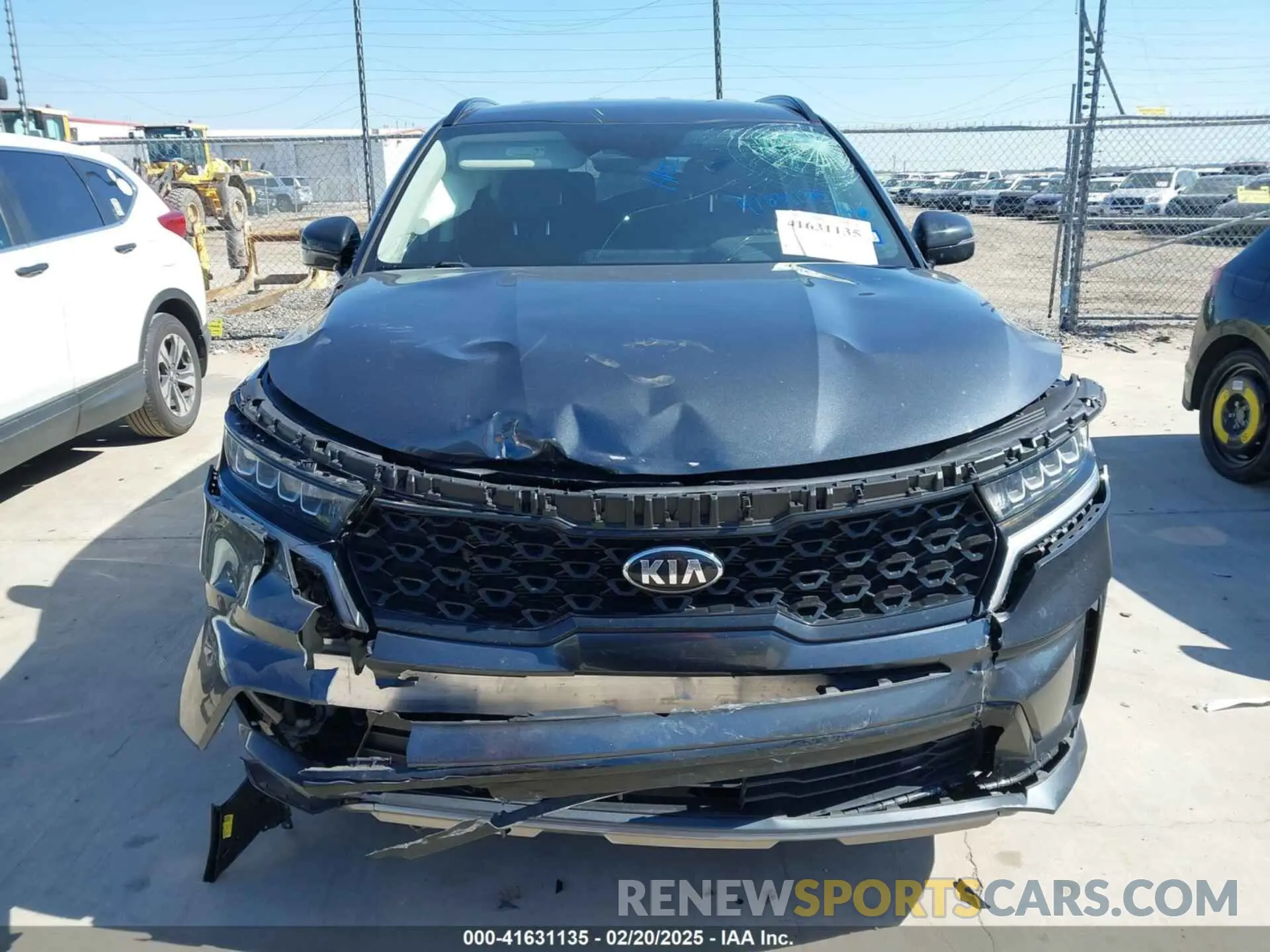6 fotografías del automóvil dañado 5XYRL4LC4MG045731 KIA SORENTO 2021