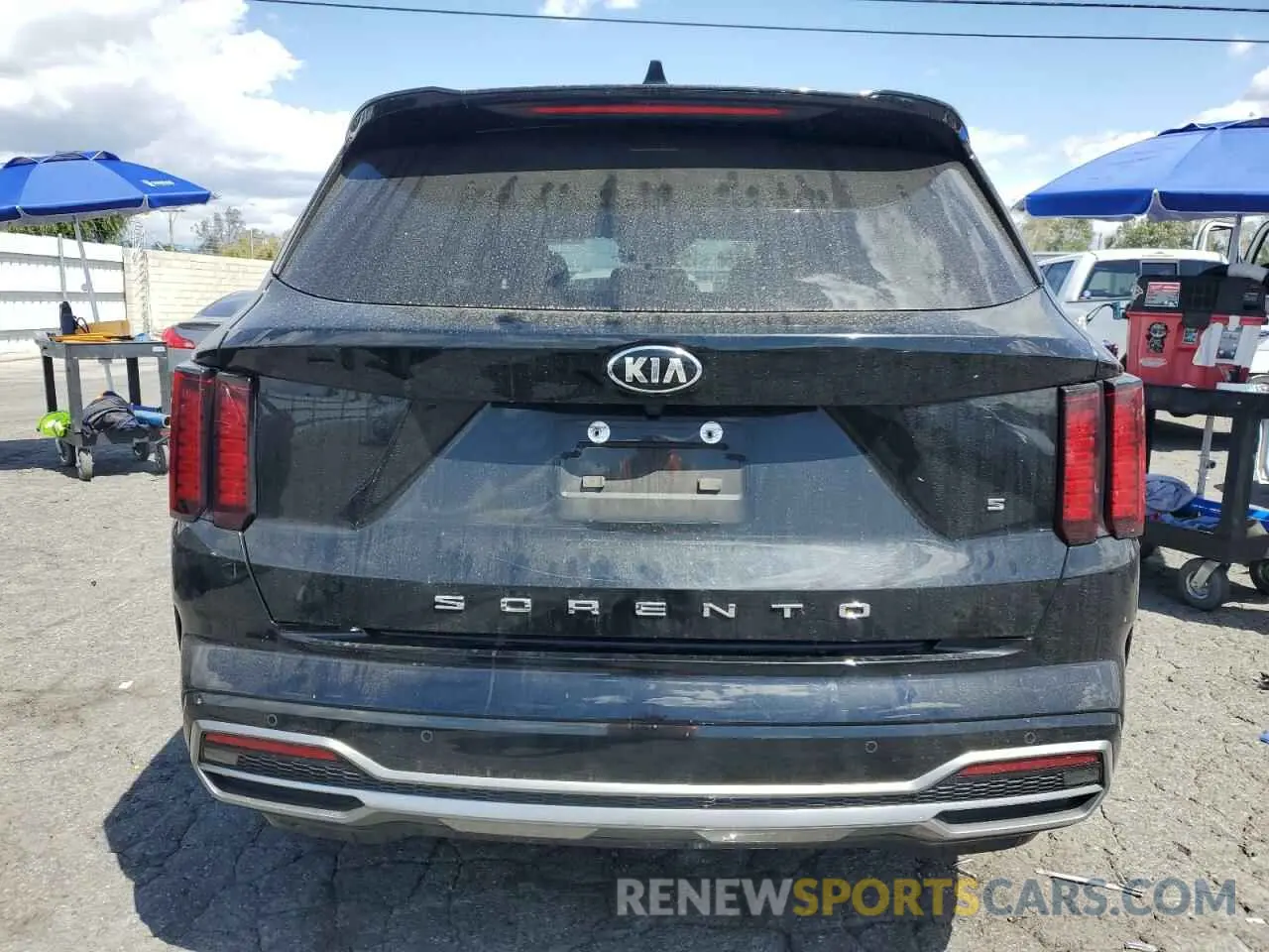 6 fotografías del automóvil dañado 5XYRL4LC6MG008714 KIA SORENTO 2021