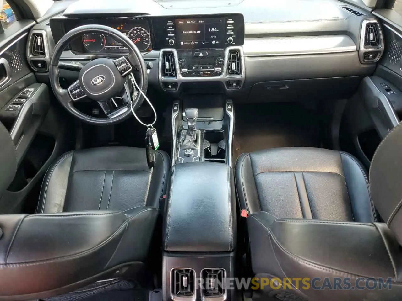 8 fotografías del automóvil dañado 5XYRL4LC6MG008714 KIA SORENTO 2021
