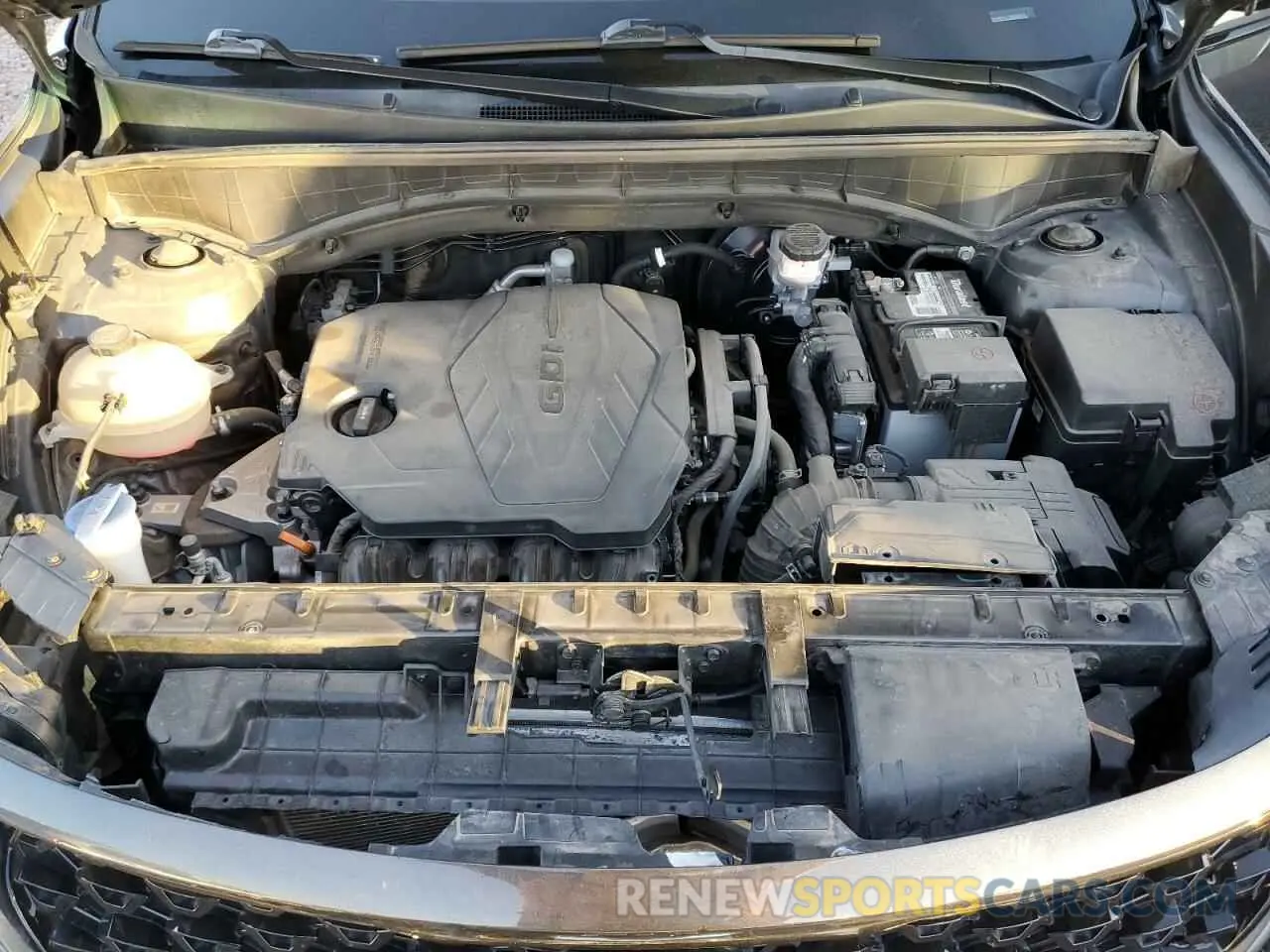 11 fotografías del automóvil dañado 5XYRL4LC8MG008424 KIA SORENTO 2021