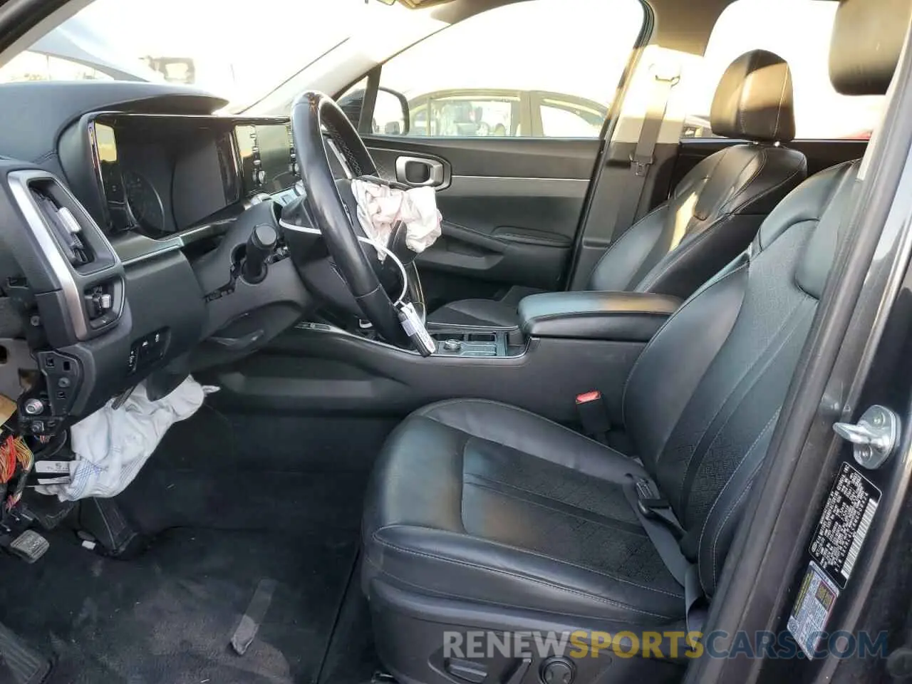 7 fotografías del automóvil dañado 5XYRL4LC8MG008424 KIA SORENTO 2021