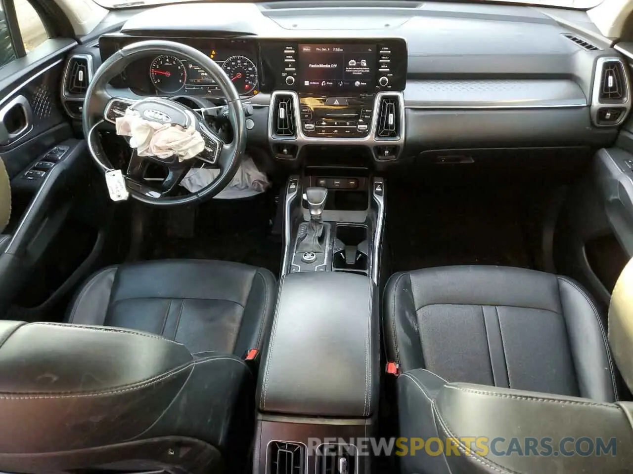 8 fotografías del automóvil dañado 5XYRL4LC8MG008424 KIA SORENTO 2021