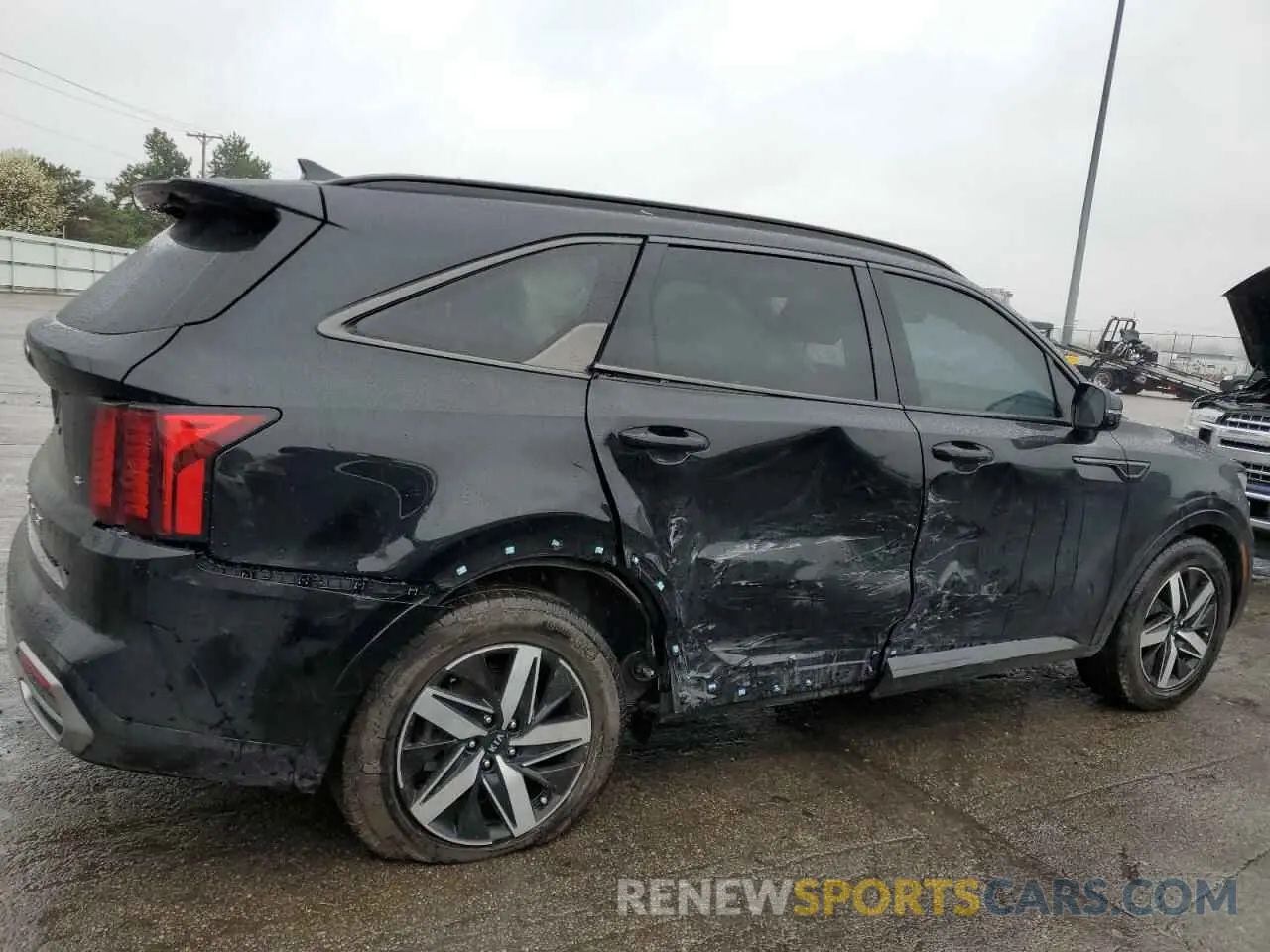 3 fotografías del automóvil dañado 5XYRL4LC9MG069149 KIA SORENTO 2021