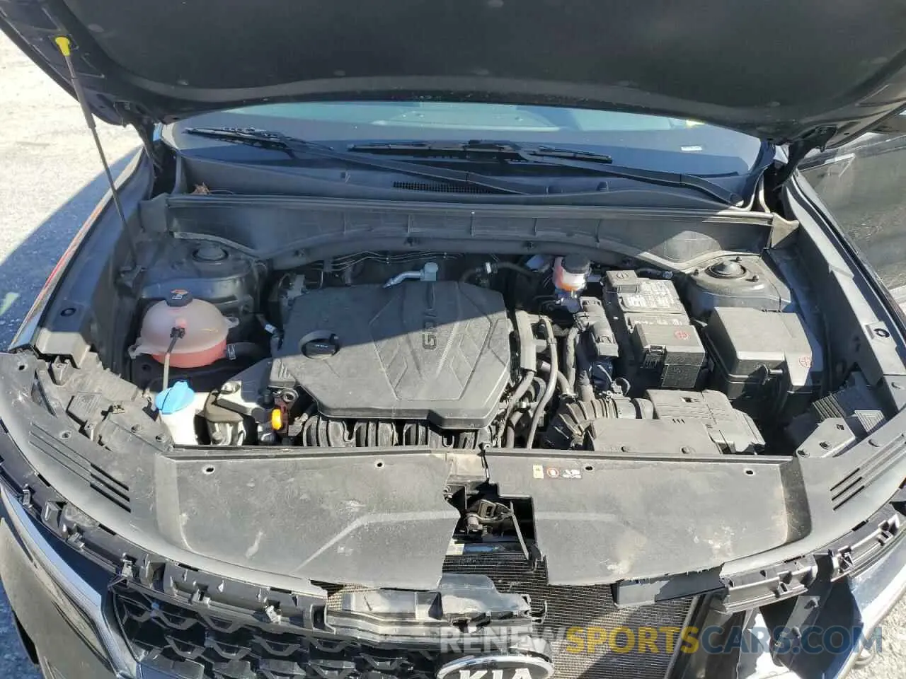 12 fotografías del automóvil dañado 5XYRL4LCXMG009364 KIA SORENTO 2021